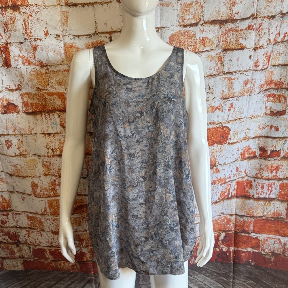 Eileen Fisher Sleeveless Silk Tunic